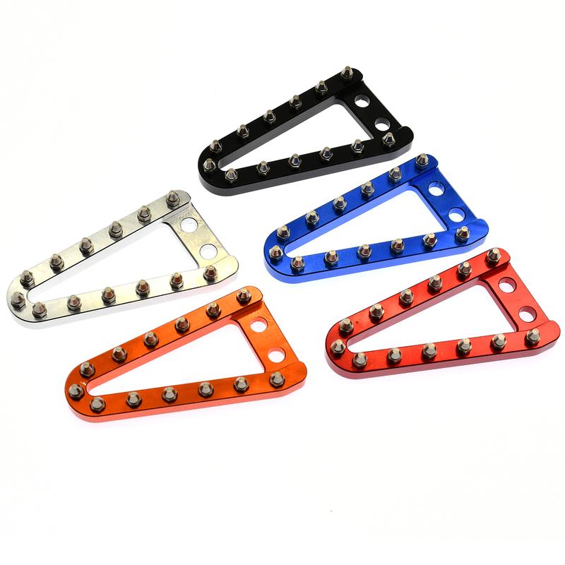 68mm CNC Rear Brake Pedal Step Plate Tip For KTM SX SXF EXC EXCF XC XCF XCW XCFW TC TE 2008 2009 2010 2011 2012 2013 2014-2016