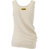 Onitsuka Tiger Ws Top Solid Color Outdoor Casual Sports Pullover Vest Women tops Beige 2182B169-250