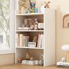 3-Tier Desktop Bookshelf Organizer Study Desk Compact Wooden Storage Rack Easy Assembly Modern Minimalist Design
