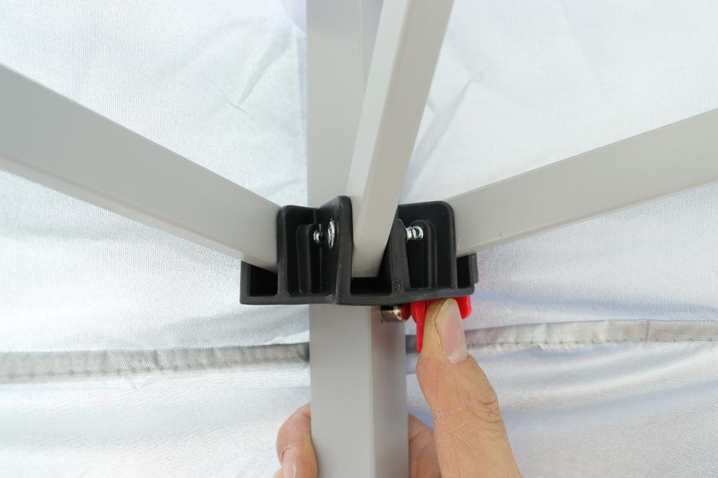 Gazebo Pieghevole 3 x 3 m, impermeabile, robusto e resistente all'inverno, con 4 pareti laterali e 4 sacchi di sabbia, protezione UV 50+, pieghevole, telaio in acciaio (nero)