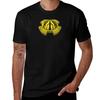 T-shirt Gialla Classica Segnale Mayday Per Raver Casual Base Stile Streetwear