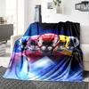 1pc Mighty Morphin Power Rangers2 Blanket, Gift, for Men and Women, Soft Blanket, Good for Sofa Bed Couch Travel, Lightweight Flannel Blanket