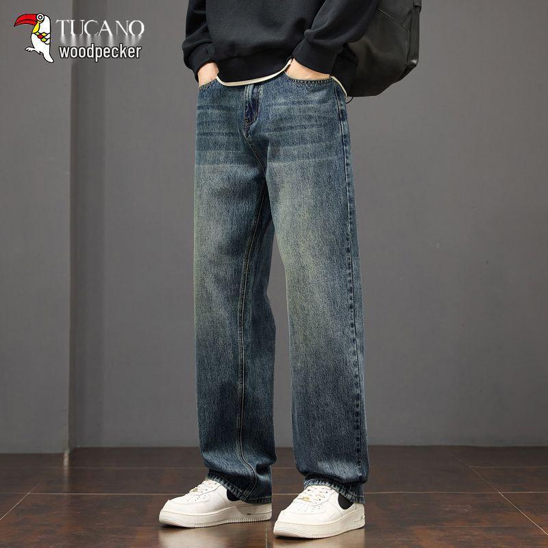 Chenille Stand-Collar Jacket for Men - Mid-Length, Loose Fit, Spring/Autumn Style for Middle-Aged and Elderly