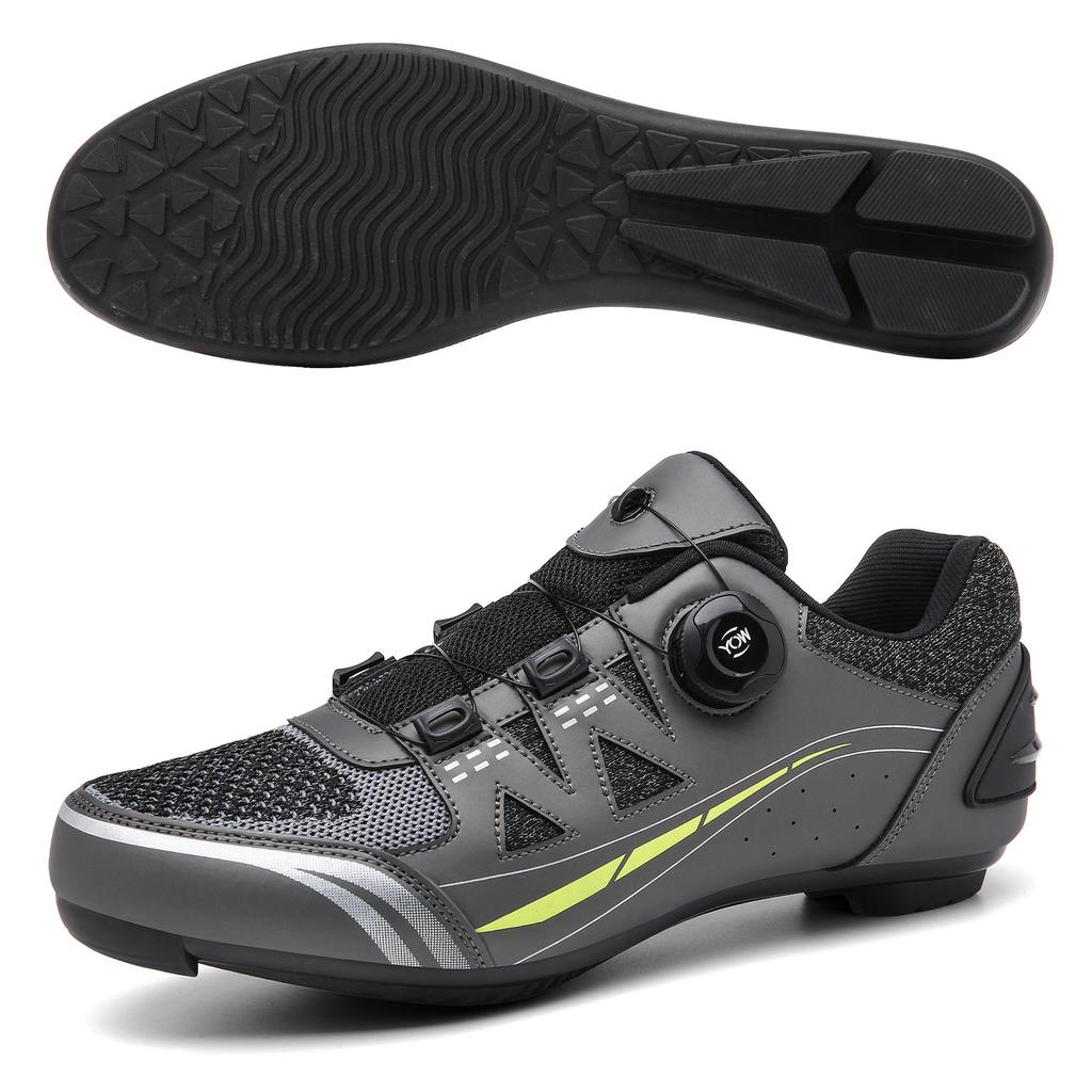 New Road Self-locking Cycling Shoes Hard-soled Mountain Bike Shoes Help Bicycle Lock Shoes Men's Riding