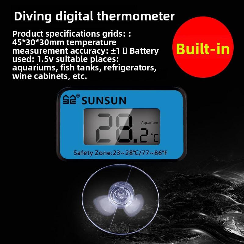 

Aquarium Thermometers Fish Liquid Crystal Water Thermometer Tropical Fish Thermometer Electronic Temperature Instrument