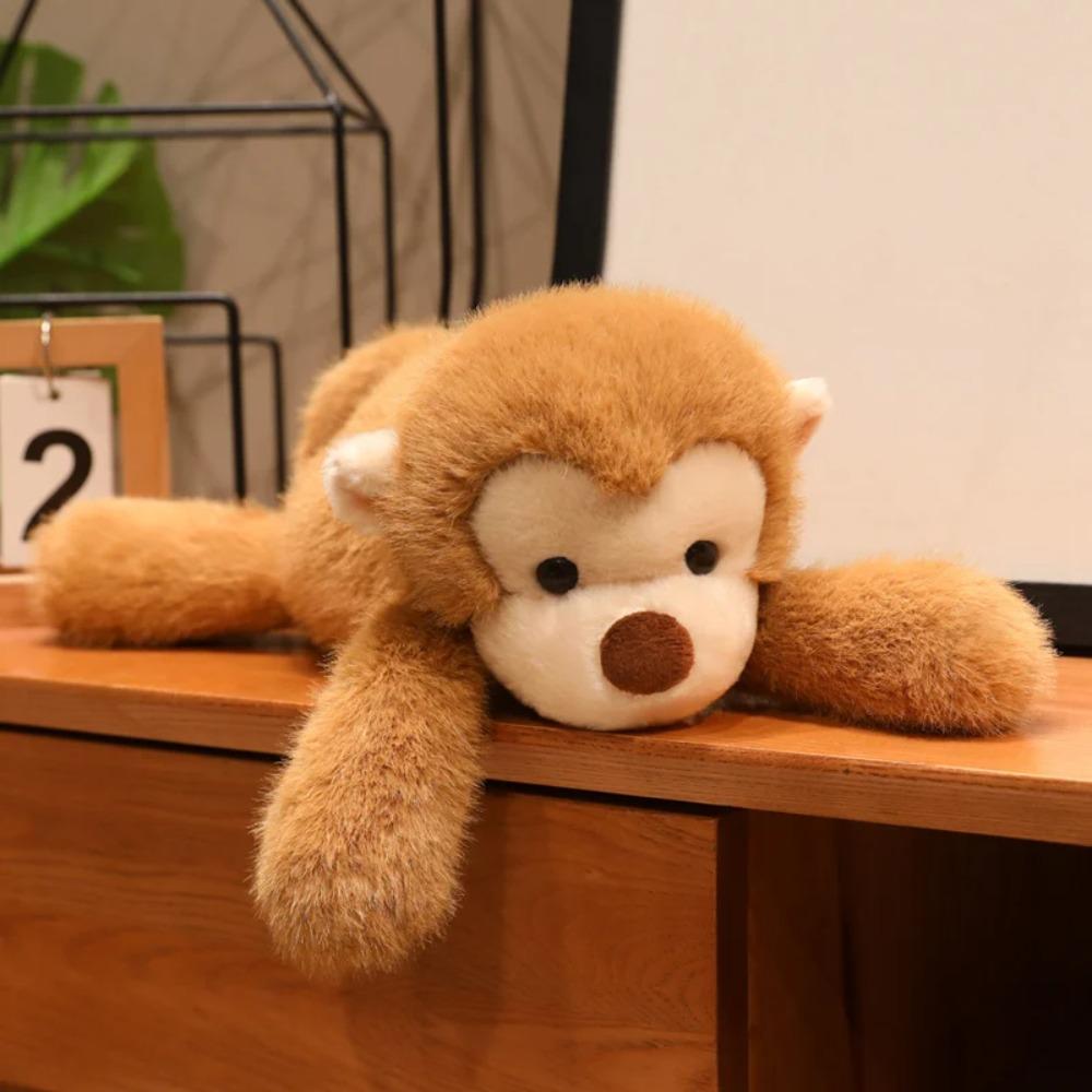 40cm Cartoon Monkey Plush Doll High Quality Colorful Monkey Gorilla Animal Stuffed Toy Home Decoration Gift For Boys Girls