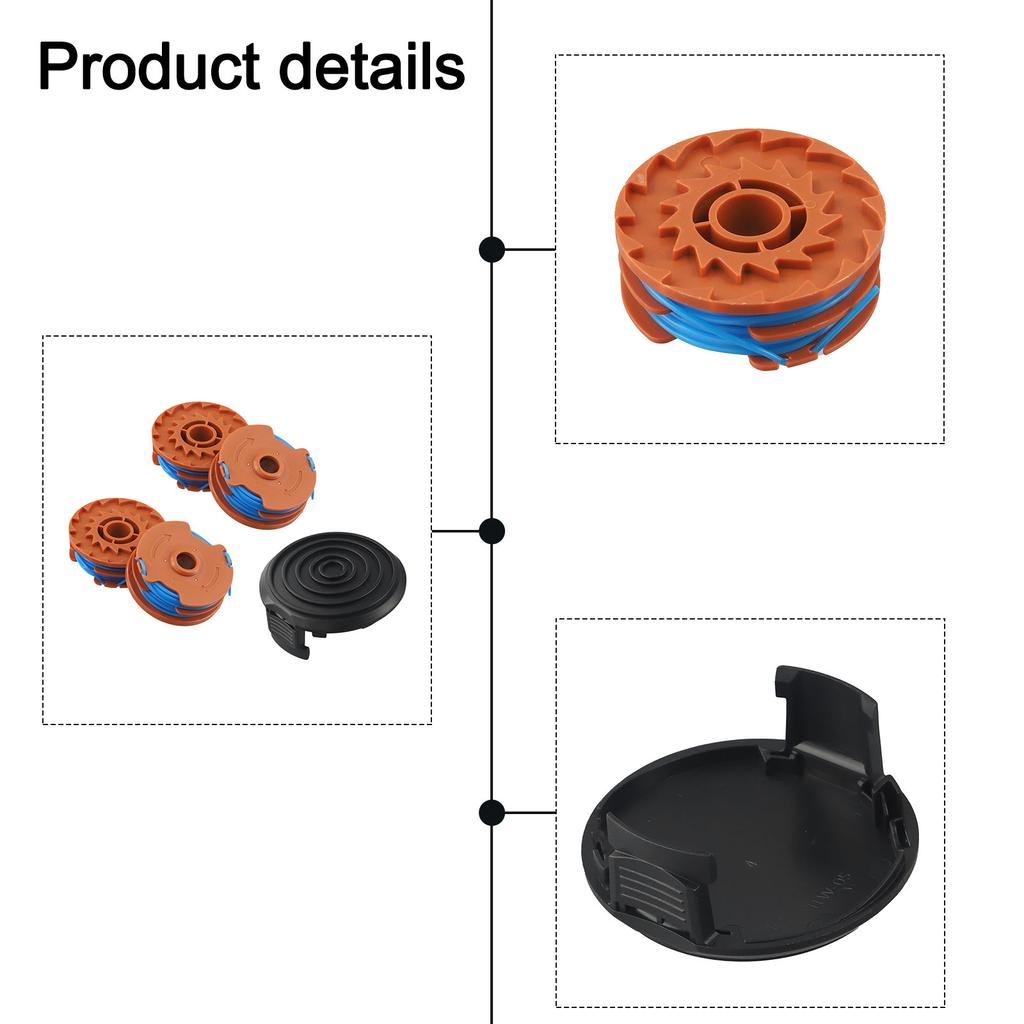 Spool & Line Cap Cover Accessory Adapter Grass Trimmers