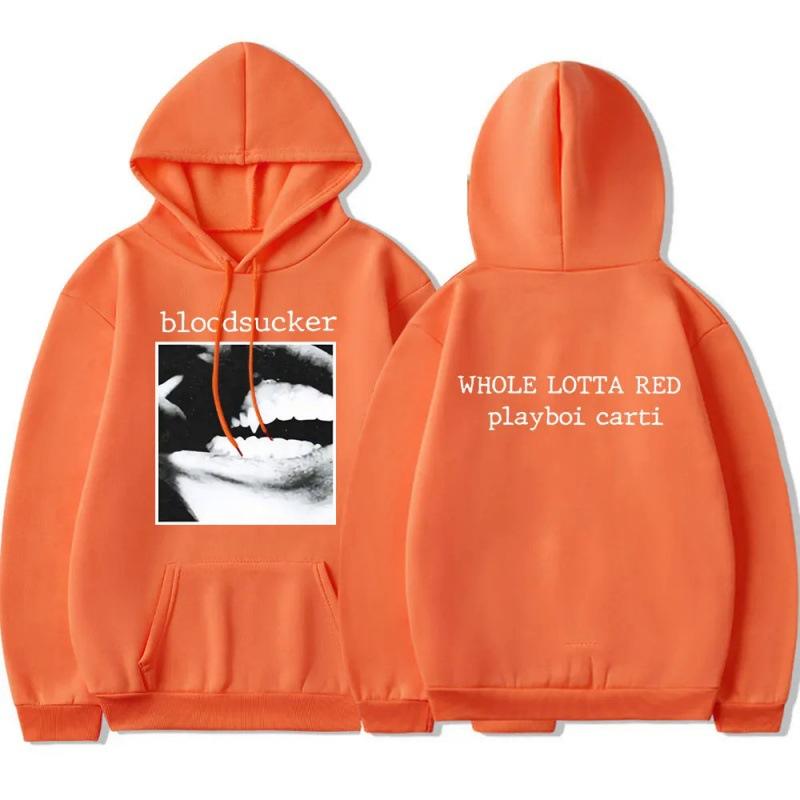 

Толстовка с капюшоном для нового музыкального альбома Playboi Carti XXXL оранжевый