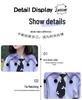 Kuromi School Style Girls' Cosplay Outfit: Sweater, Shirt, Plaid Skirt - Three-Piece Set for Spring/Autumn Performance.