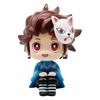 Japan Anime Demon Slayer LOOK UP Mitsuri Kanroji Sanemi Shinazugawa Giyuu Tomioka Muichiro Tokito Figure Toys 11cm