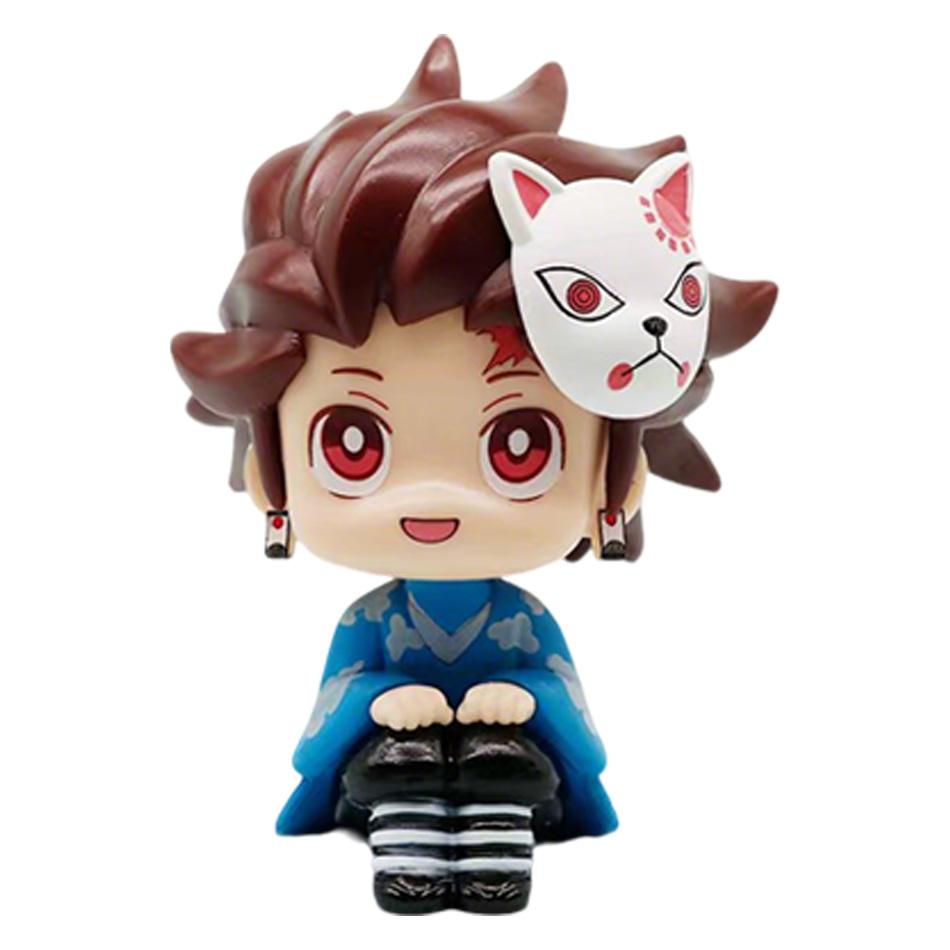 Japan Anime Demon Slayer LOOK UP Mitsuri Kanroji Sanemi Shinazugawa Giyuu Tomioka Muichiro Tokito Figure Toys 11cm