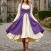 Women's Gothic Vintage Two Piece Dress