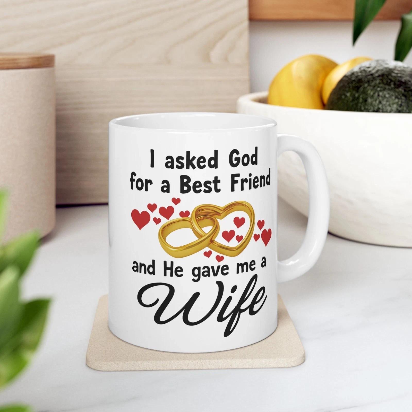 Wedding Anniversary Coffee Mug Gift for Husband Wife – Couple Mug XXL