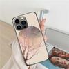Cherry Blossom Tree Phone Case For Iphone 17 Air 16 15 Pro Max 14 Plus 16E Coque 13 Pro 12 Mini 11 Clear Cover Silicone Cute She
