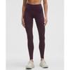 Lululemon Thermal High Rise Running Tight 28  Black Plum