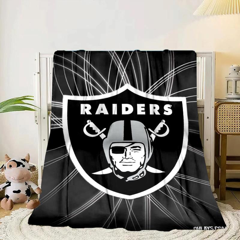 Football Club Emblem Blanket Flannel Blanket for Bed, Sofa, Camping, Hiking, Picnic Essentials, Gift for Family Fan Gifts