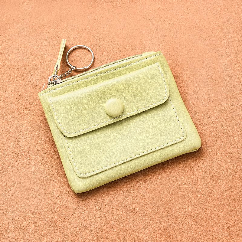 Mini Change Bag, Key Bag, Men's and Women's Short Small Wallet, Card Bag, Coin Storage Bag, Multi-functional Clutch Bag.
