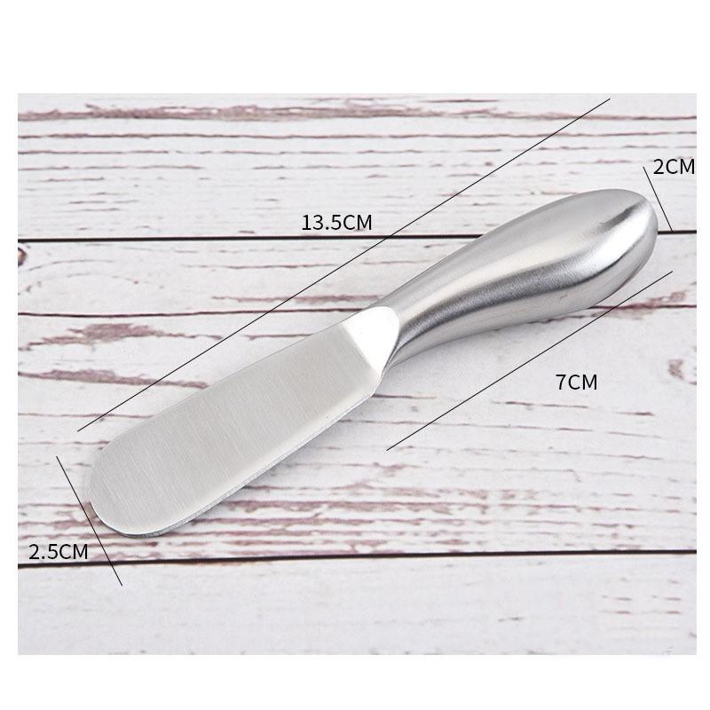 Butter Cutter Stainless Steel Cheese Jam Spreaders Wipe Cream Multifunction Bread Knife Western Food Tableware Kitchen Gadget