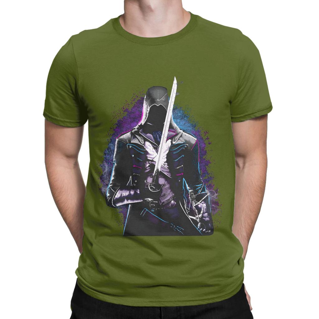 Assassin Creed Shadows Merch T-shirt Unisex Cotone Maglietta Stampa Grafica Top Maglietta