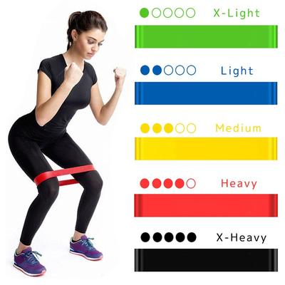 Fitness Elastic Resistance Bands Rubber Pull Rope Rubber Fitness Band Yoga Bands Resistance Bands