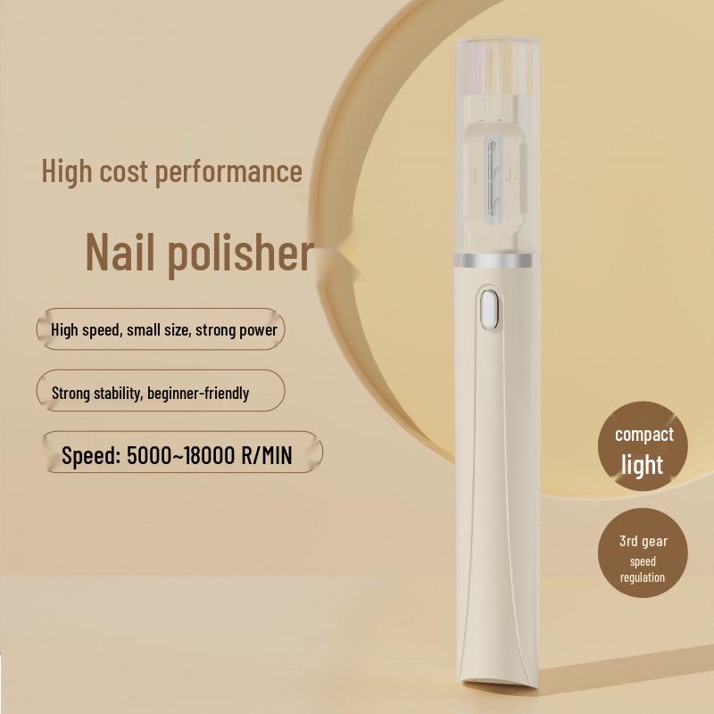 Silent Electric Nail Clippers with Long-Lasting Battery, Small & Portable Manicure Set for Home Use
