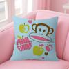 Cartoon PPaul LOGO Frank Monkey   Pillowcase Toon Gift Cushion Cover Bedroom Home Sofa Chair Seat Decor Pillow Case