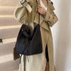 Simple Leopard Print Tote Bag for Women Large Capacity Shoulder Bag