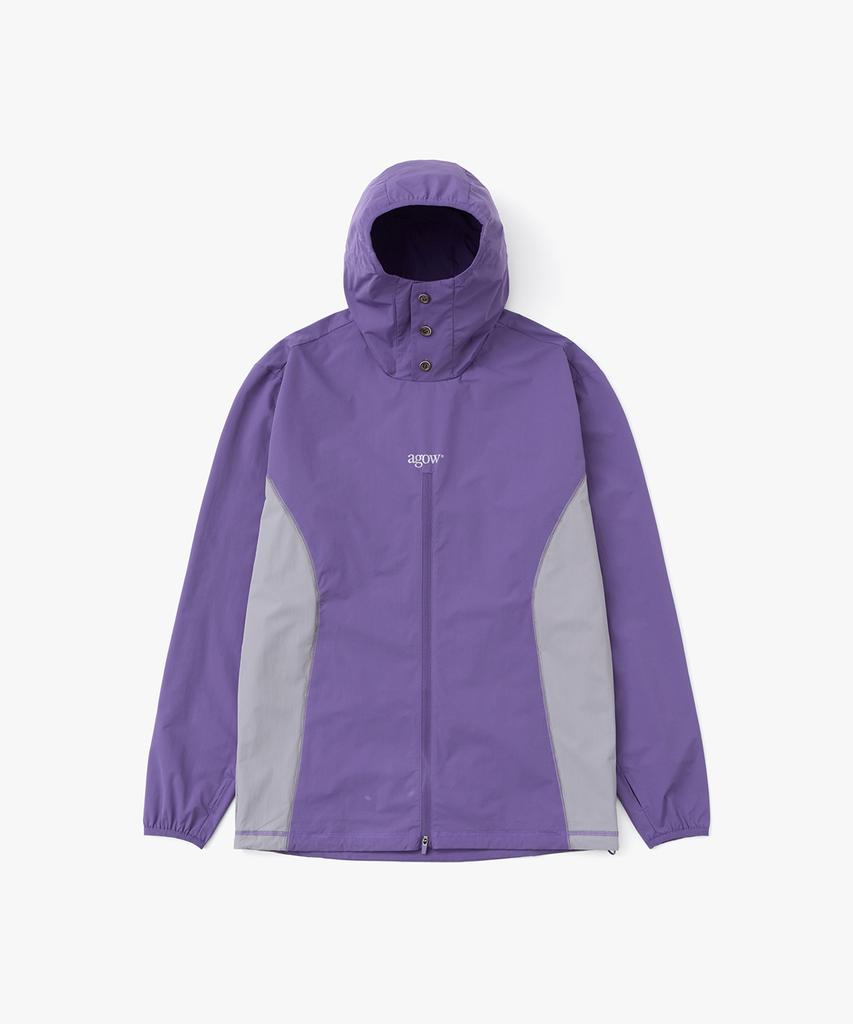 AGOW Whisper Shell Anorak Purple