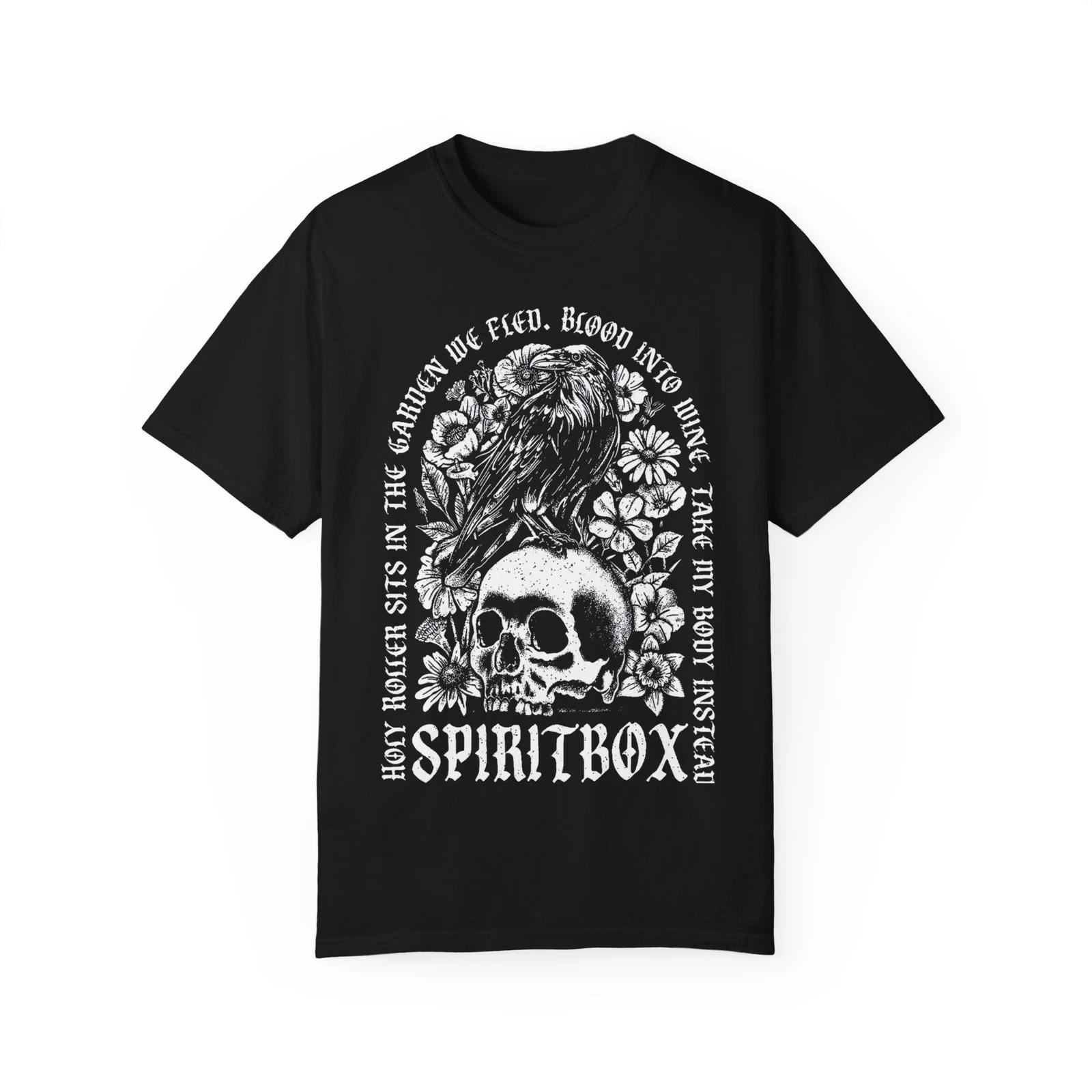 Spiritbox Band Merch T-Shirt, Gothic Tee, Music Merch, Halloween S