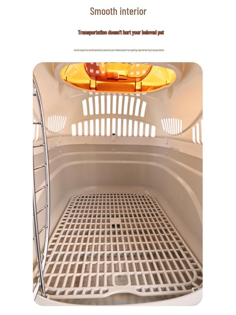 Pet Airline Carrier: Skylight Space Capsule for Cats and Dogs