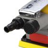 1 Adet Zımparalama Makinesi Araba Hava Zımpara Polisaj Makinesi 20 Adet Zımpara Kağıdı ile Pnömatik Otomobil Parlatma Zımpara Aleti Kare 70*100mm