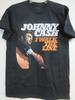 MERCHANDISING OFICIAL DE JOHNNY CASH WALK THE LINE 2025 CONCIERTO DE BANDA MÚSICA CAMISETA TALLA M Unisex