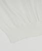 BELLIEF Essential Boucle Cotton Short-Sleeve Polo Knit (Ecru)