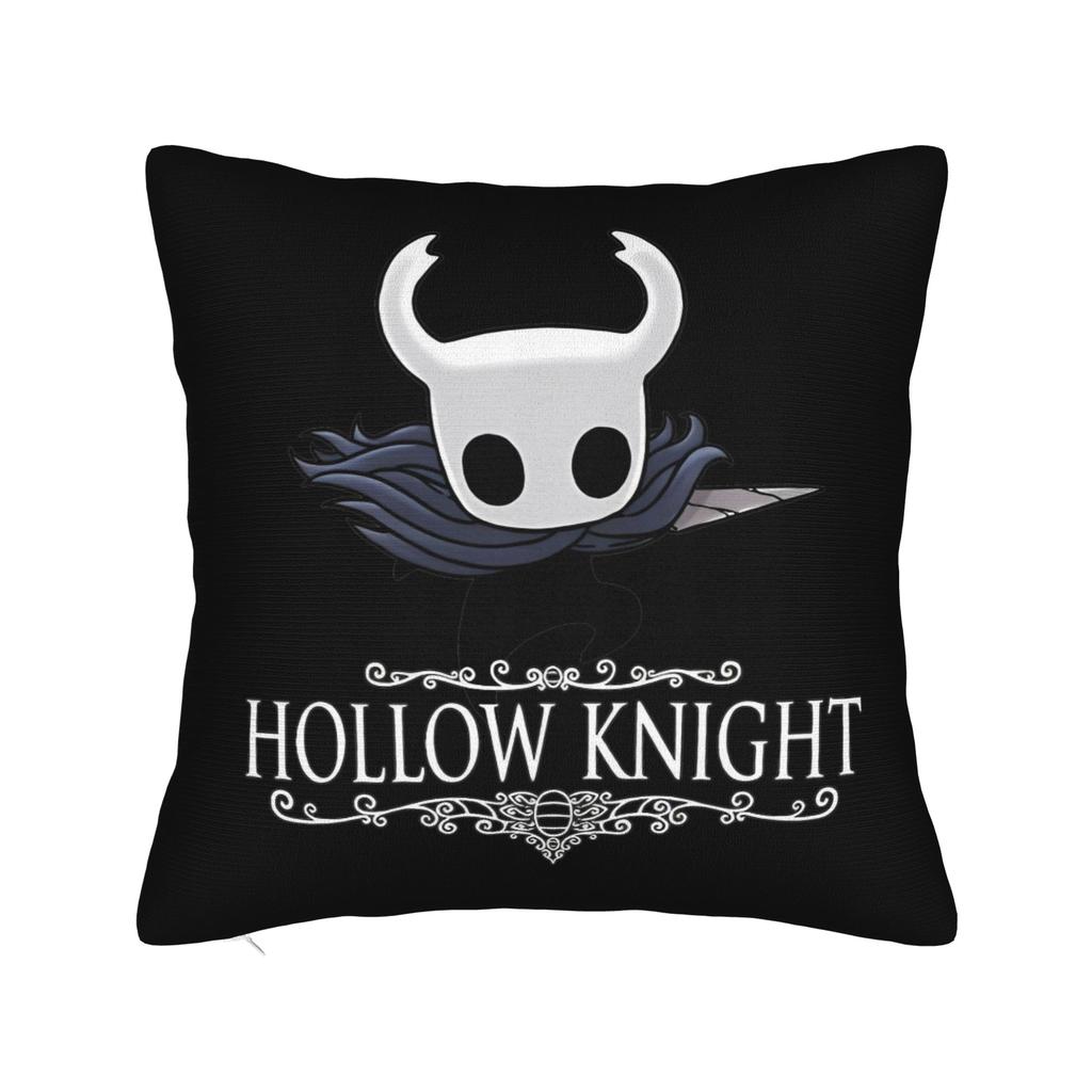 Hollow Knight Square Pillow Cases Indie Action Adventure Cushion Covers Customized Zipper Decorative Pillowcase for Living Room