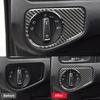 For Volkswagen Golf 7 Gti Mk7 2013- Carbon Fiber Auto Headlight Switch Decoration Frame Cover Trim Sticker Car Accessories
