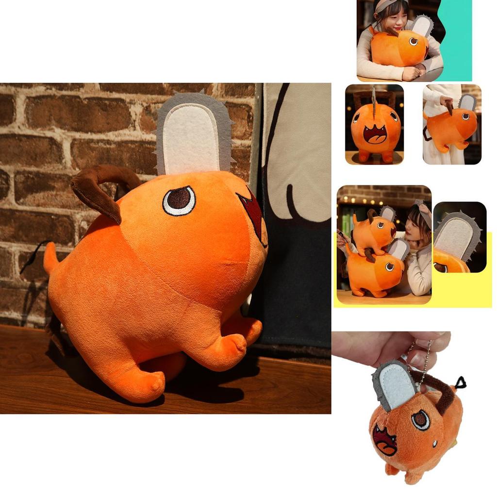 Entzückendes Anime Chainsaw Man Denji Plüschtier für Fans und Sammler Weich und knuddelig