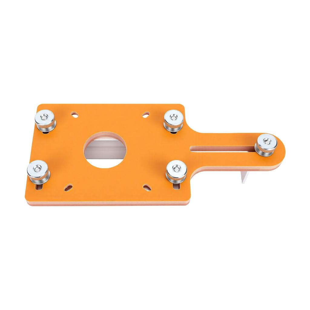 Router Jig for Slotting Wear Proof Versatile Woodworking Slotting Tool Wood Trimmer Router Base