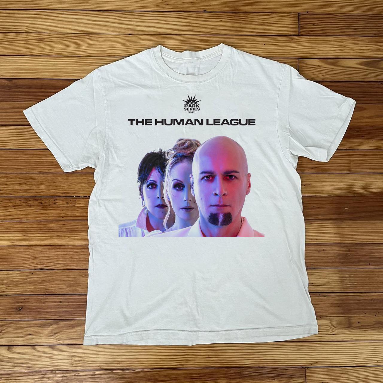 The Human League White Cotton Shirt All size S-5XL L372 XXL