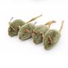 Cat Chew Plush Mouse Toy Interactive Squeaky Imitation Mouse Bite Resistant Kitten Toy Teeth Cleaning Cat Toy Accessories