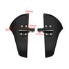 1 Pair Motorcycle Rear Passenger Defiance Floorboards Male Mount Foot Pegs Aluminum Pedal For Harley Touring Electra Glide Dyna