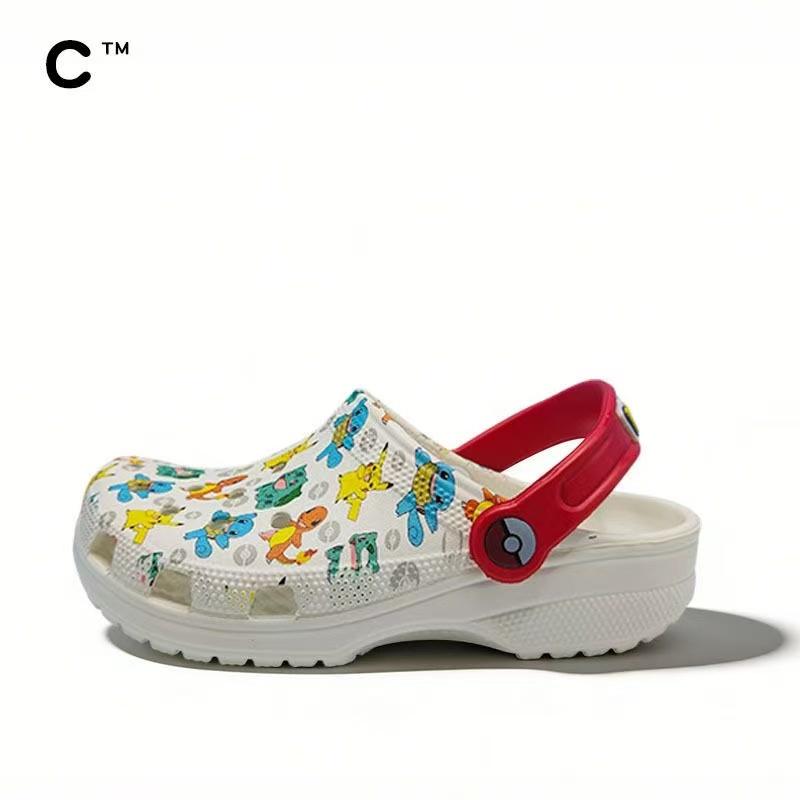 Crocs Classic Pikachu Kids Shoes Unisex Sandals & Flip-Flops 24-25(C8)