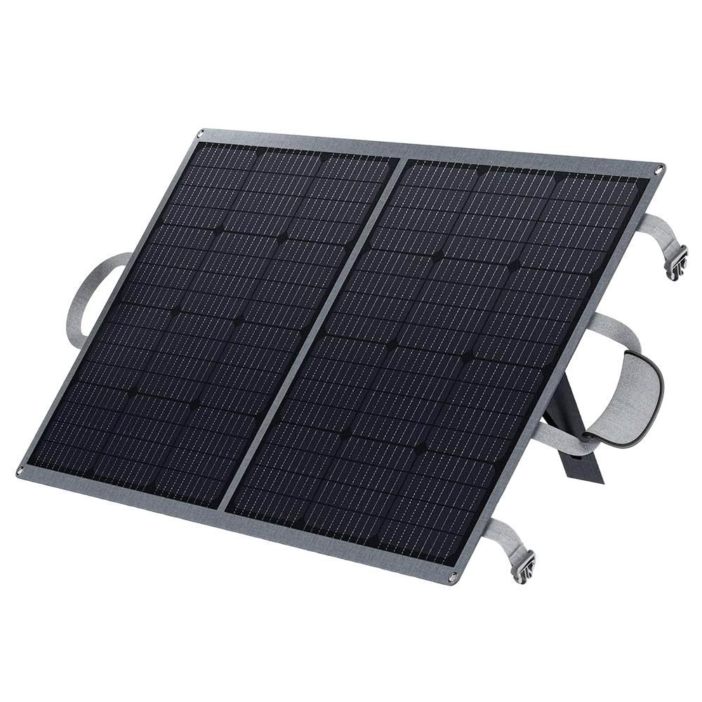 DaranEner SP100 100W Skládací solární panel, Nastavitelný stojan, IP54 Vodotěsný