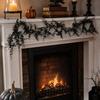 Halloween Fireplace Mantel Decor Set for Holiday Home Decorations