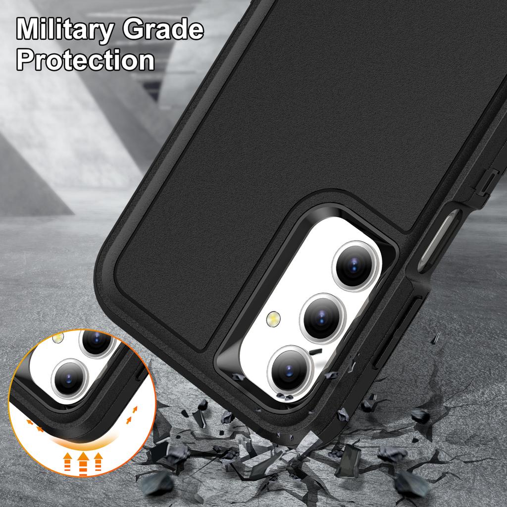 Stand Phone Case for Samsung Galaxy A17 5G S25 FE A16 A36 A56 A15 A14 A13 A53 A54 S24 Ultra S25 Edge S23 S22 Plus Protector Bag