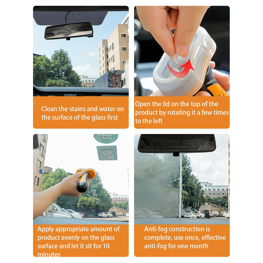 Car Glass Rainproof Agent Windscreen Water Remover Car Glass Water Repellent Rainproof Agent