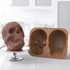 Halloween 3d Skull Cake Molds Silicone Diy Cookie Cutter Mold Ice Mold Large Skull Cake Pan Halloween Decor Birthday Party