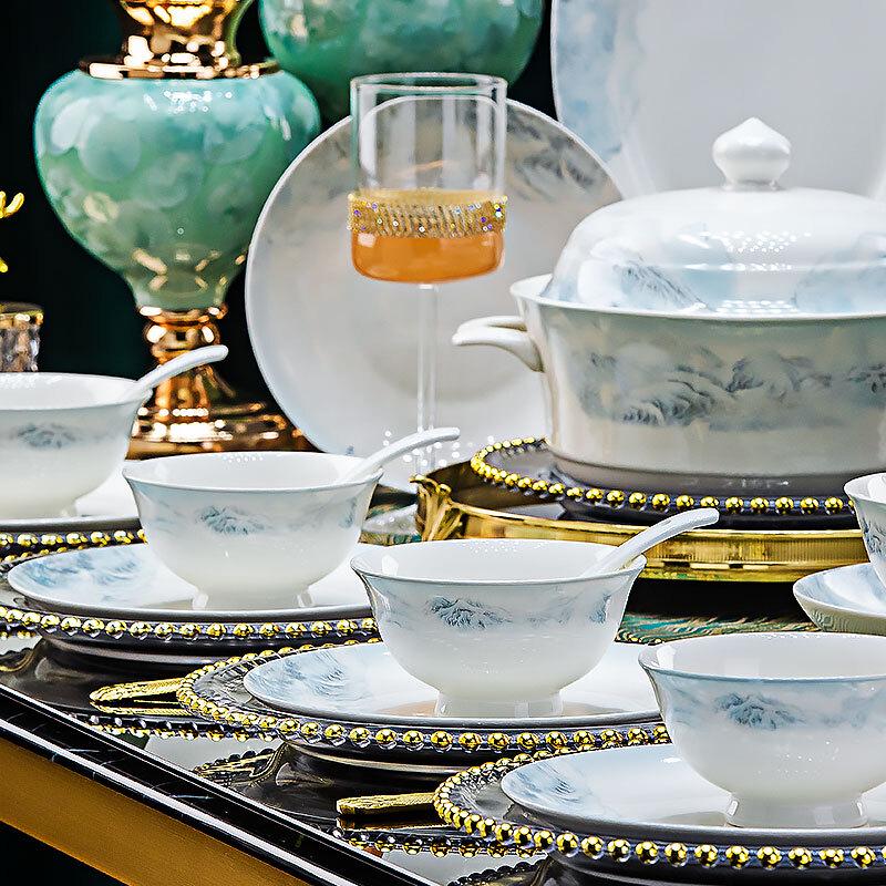 Jingdezhen Chinese Ceramic Dinnerware Gift Set