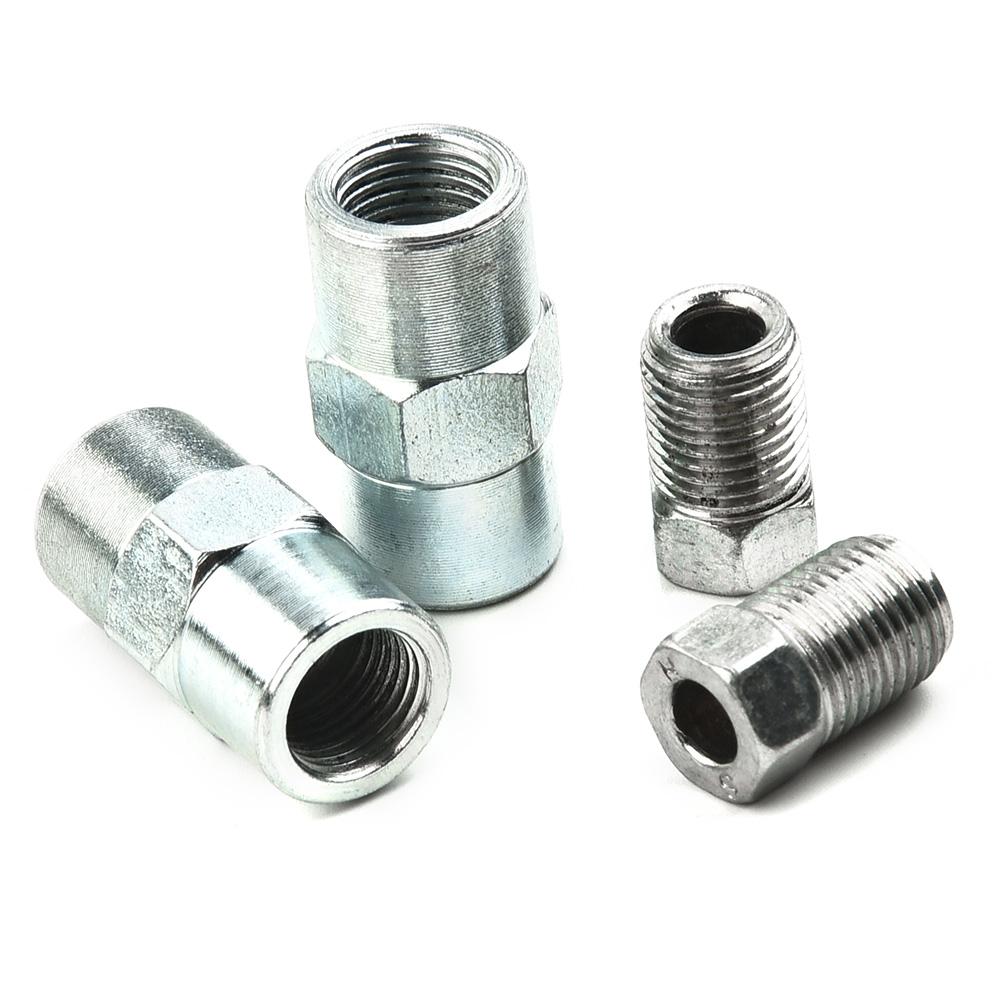 Universal- 5m Brake Line Brake Pipe Steel Copper-plated + Plastic-coated 4.75mm&10 Screw & 5 Connectors Brake Lines Accessories