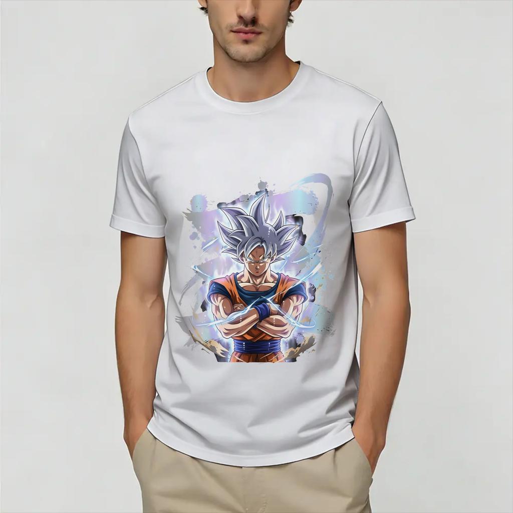 Dragon Balls T Shirt Beach Hip Hop T Shirts Unisexs 100 Cotton Breathable Oversize Top Tees Short Sleeves Aesthetic Tops