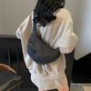 Denim Messenger Bag Hüfttasche Damen Outgoing Brusttasche